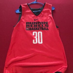 Reversible UNLV college basketball jersey